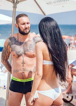 Awesome beach asses bikini voyeur