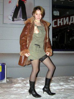 Harsh young girlfriend from Siberia naked...