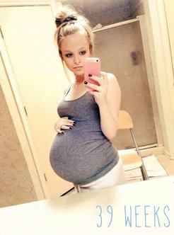 pregnant young wives compilation nude selfie.