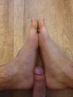 My Cock between My Feet