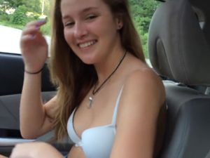 Superb sexy teen with firm tits getting...