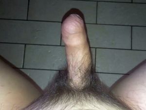 Chinese boy jerking his hairy cock in...