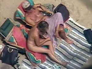 Amateur beach sex videos filmed by voyeur