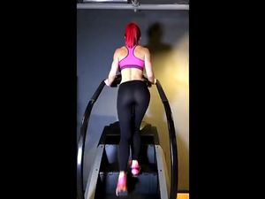 Best Ass Polish Leggins Gym Stairs