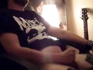 Twink helping his buddy out in the dorm...