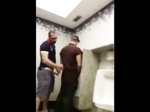 Fucking at the urinal