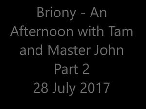 Briony - An Afternoon with Tam and Master...