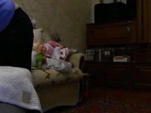 Russian hidden cam at home
