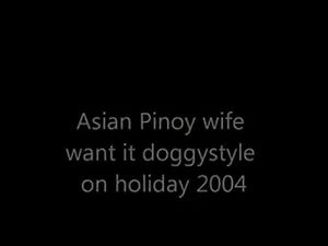 asiatische Pinoy Frau möchte es in den...