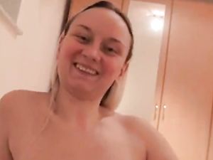 Ugly German  amateur- blowjob and dirty talk