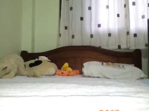 Thai mom masturbation in room