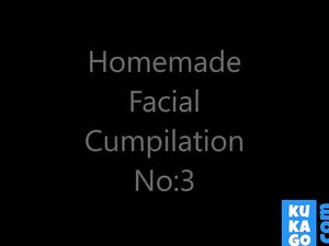 Homemade Facial Cumpilation 3