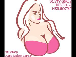 Busty Girls Reveals Her Boobs - Titdrop...
