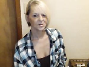 Hot milf 1st smoke and chat than sex