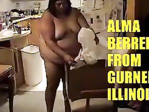 BIG FAT IDIOT ALMA NAKED AND HUMILIATED