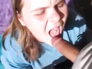 Shy Teen 1st Time Outdoors Sex Scared...