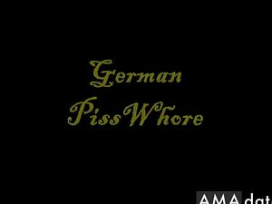 German Pisswhore
