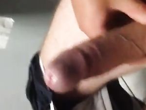 Watch my throbbing cock explode with cum -v2