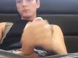 Sweet Boy Wank His Dick