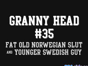 Granny Head #35 Fett Gammel Norsk Slutt &...
