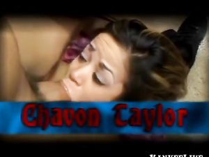 Chavon Taylor Deepthroat Gagging