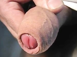 cumshots closeups uncut foreskin sperm...