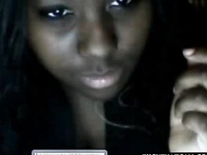 My friend Morgam show me in webcam her big...