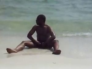 jerking off at the beach -v2