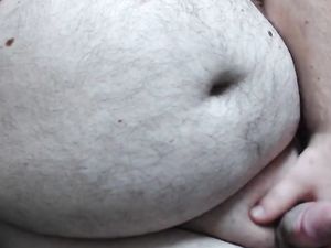 fat chub bear stroking dick